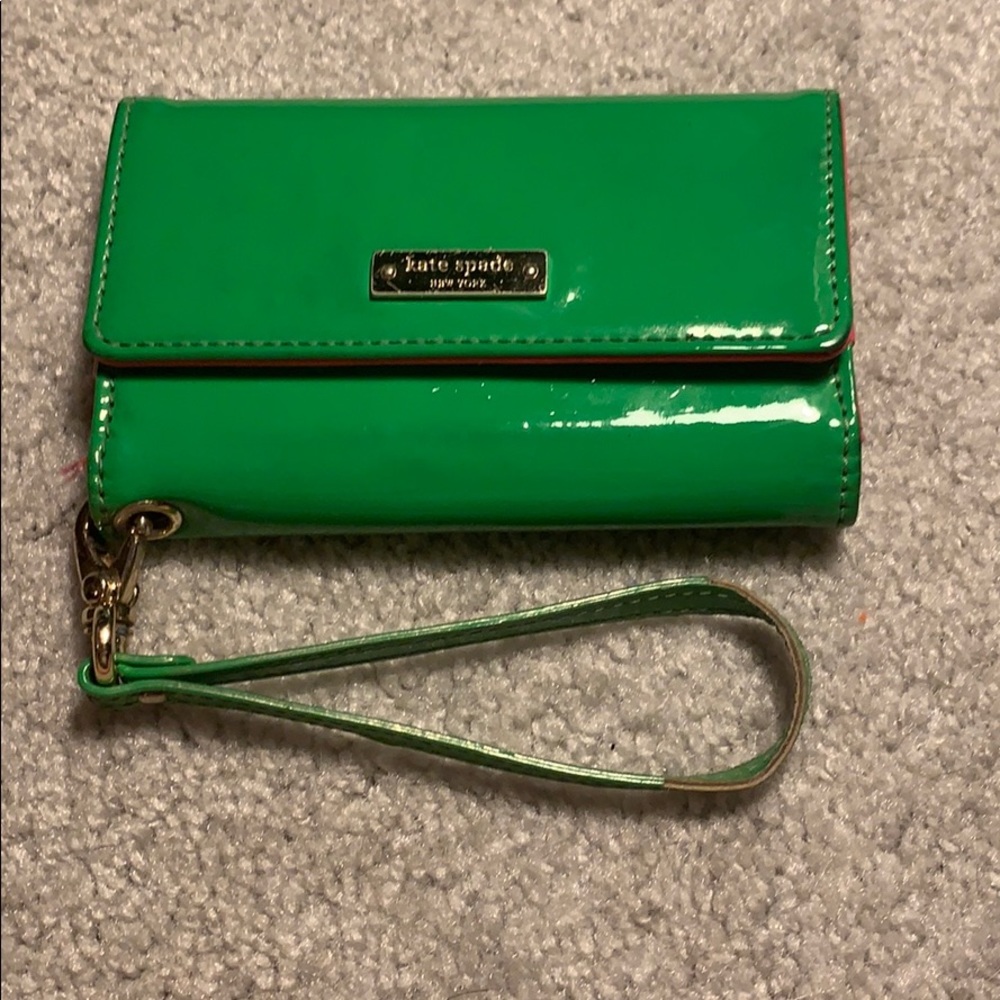 Kate spade phone/card wristlet
